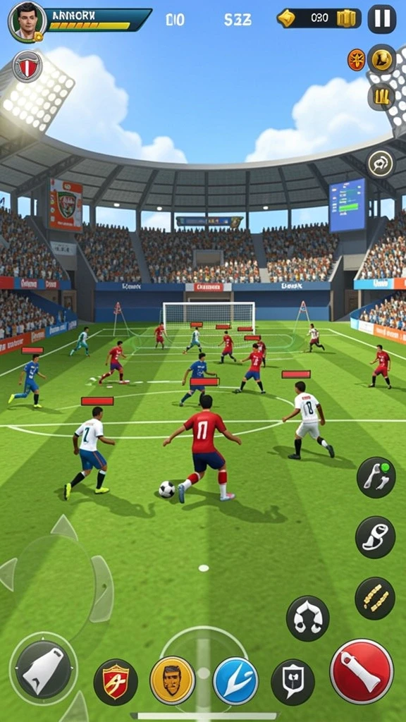 Interaksi sosial dalam mode multiplayer yang menyenangkan.