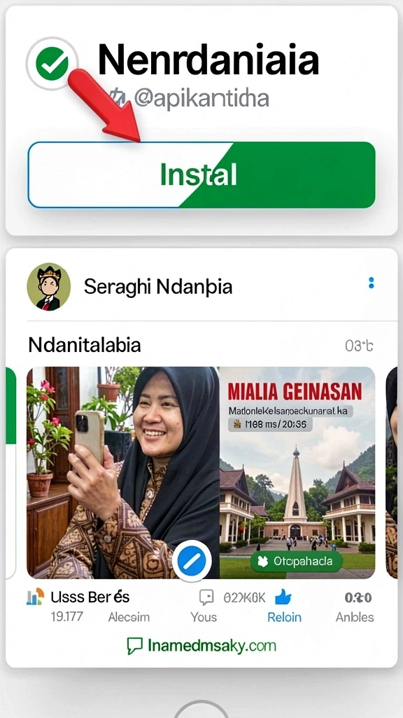 Tampilan antarmuka yang bersih dan mudah digunakan.