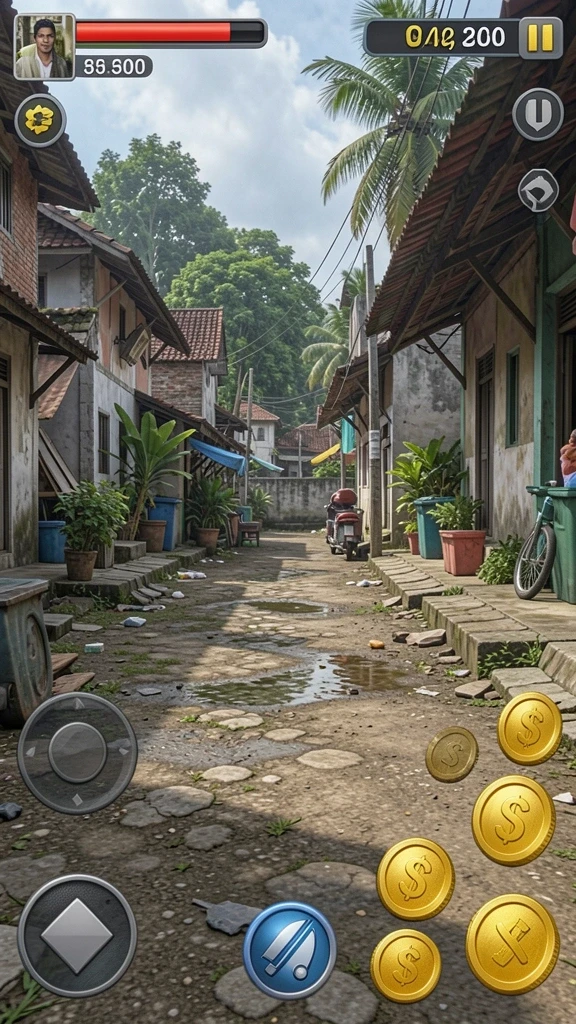 Fitur sosial untuk berinteraksi dengan pemain lain.