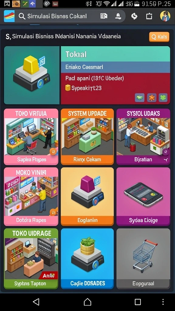 Tampilan antarmuka pengguna yang menarik dan mudah digunakan.