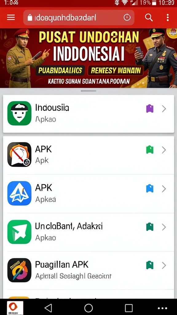 Karakter unik yang dapat dipilih dan dimodifikasi.