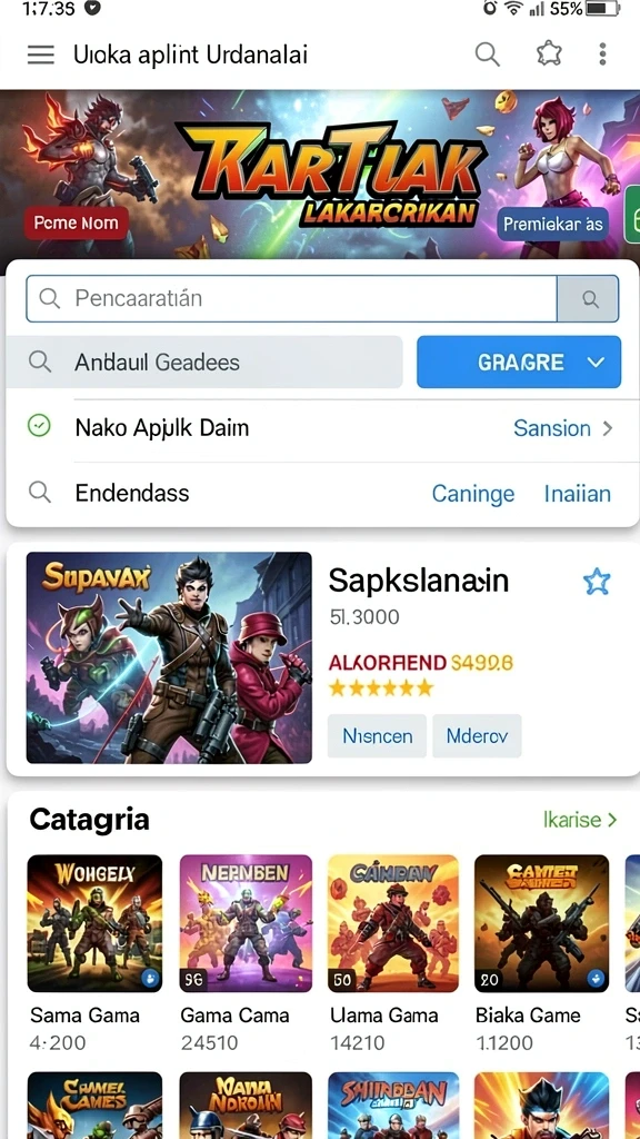 Antarmuka yang mudah digunakan dan ramah pengguna.