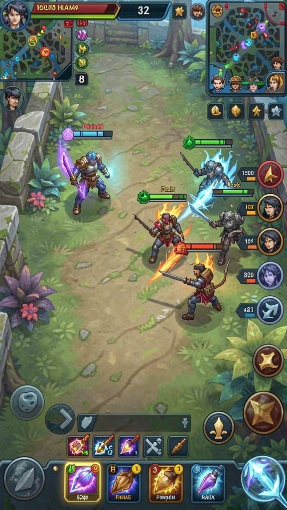 Screenshot menggambarkan interaksi sosial antar pemain yang menyenangkan.