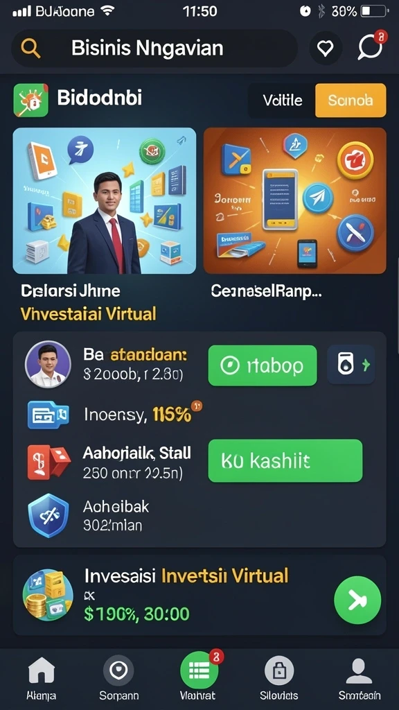 Mode permainan seru yang membuat setiap pertandingan menegangkan.
