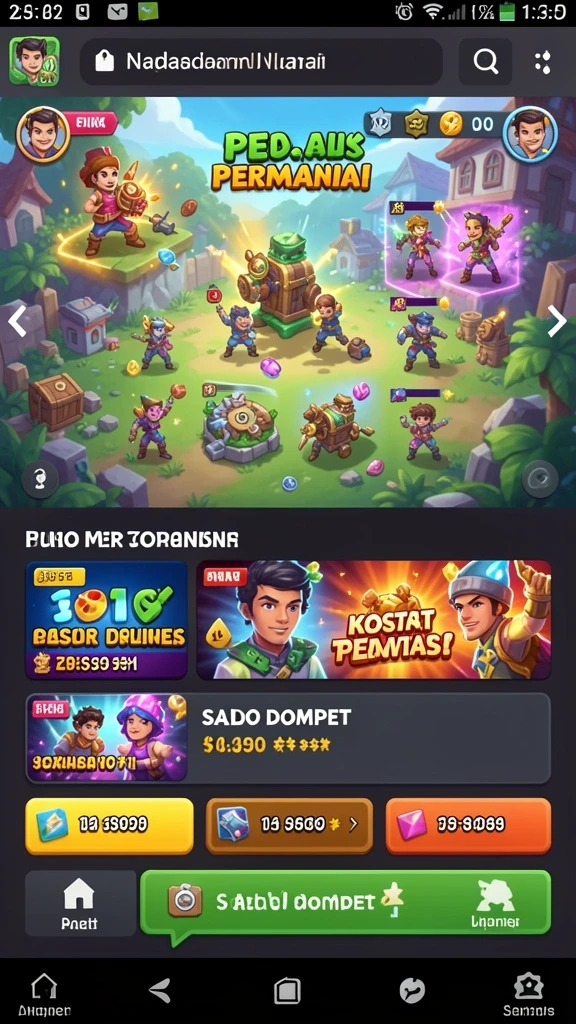 Fitur bonus harian yang menguntungkan pengguna.