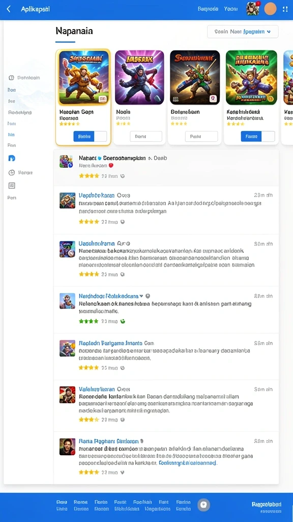 Screenshot mendemonstrasikan proses pendaftaran yang mudah.