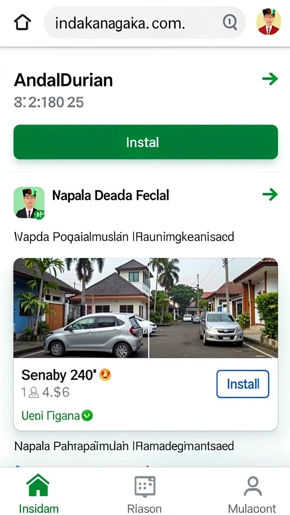 Leaderboard menunjukkan posisi pemain secara real-time.