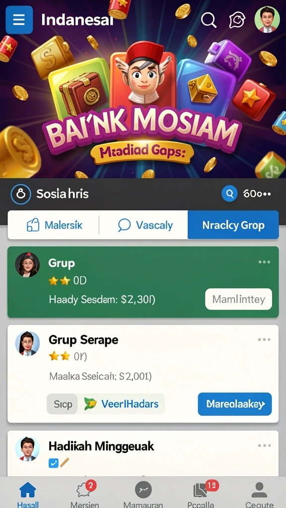 Tampilan antarmuka yang ramah pengguna.