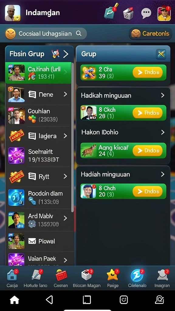 Tampilan antarmuka yang ramah pengguna.