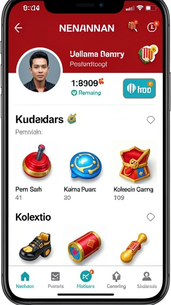Tampilan awal game yang memukau.