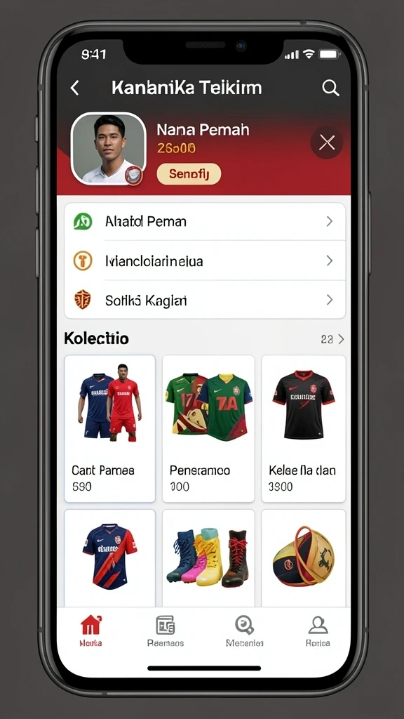 Tampilan antarmuka yang user-friendly dan intuitif.