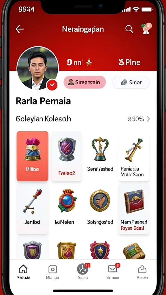 Animasi gameplay yang dinamis dan menarik.