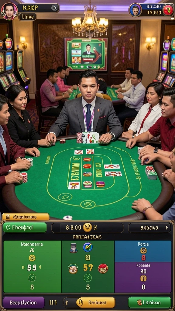Karakter yang dapat disesuaikan dengan banyak pilihan.