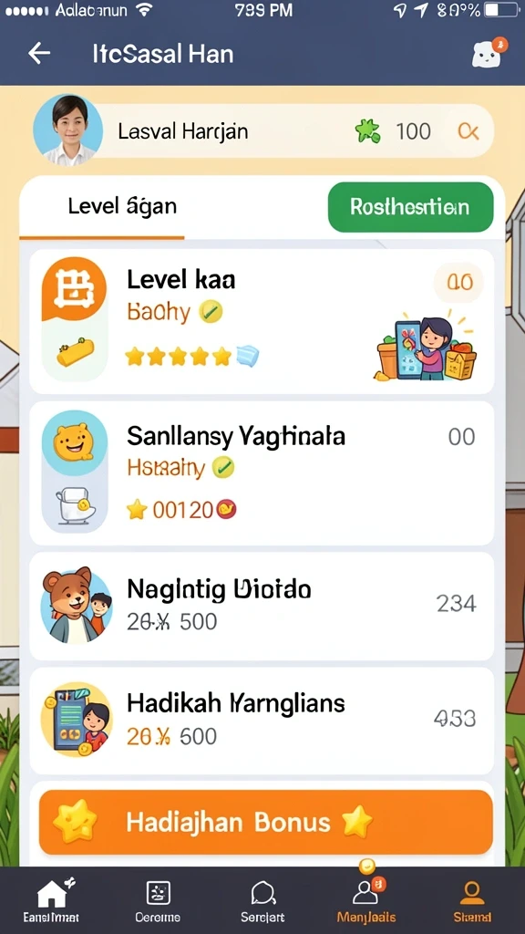 Pemandangan menakjubkan yang memukau saat bermain.