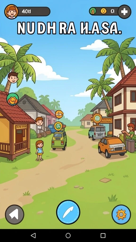 Gambar aksi permainan yang seru dan dinamis.