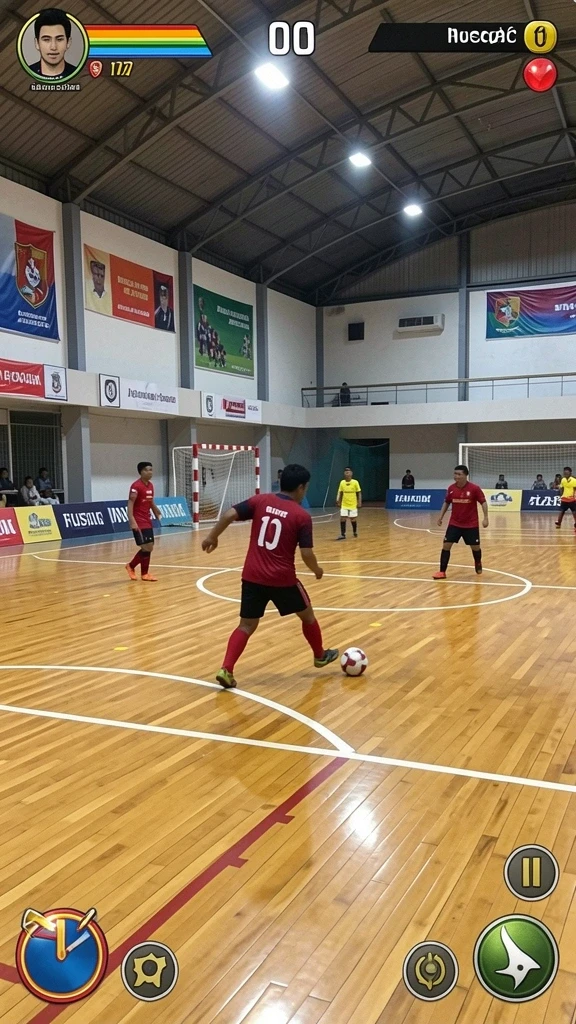 Menu pilihan mode permainan yang beragam.