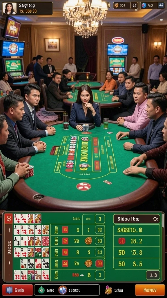 Tampilan utama permainan dengan karakter yang menarik.