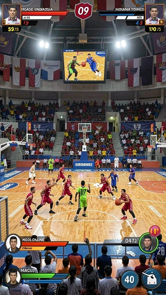 Fitur multiplayer yang memungkinkan bermain bersama teman.