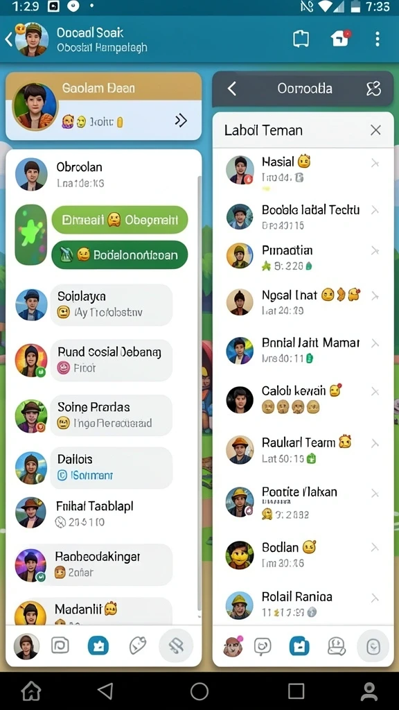 Mini game seru yang menawarkan hadiah menarik.