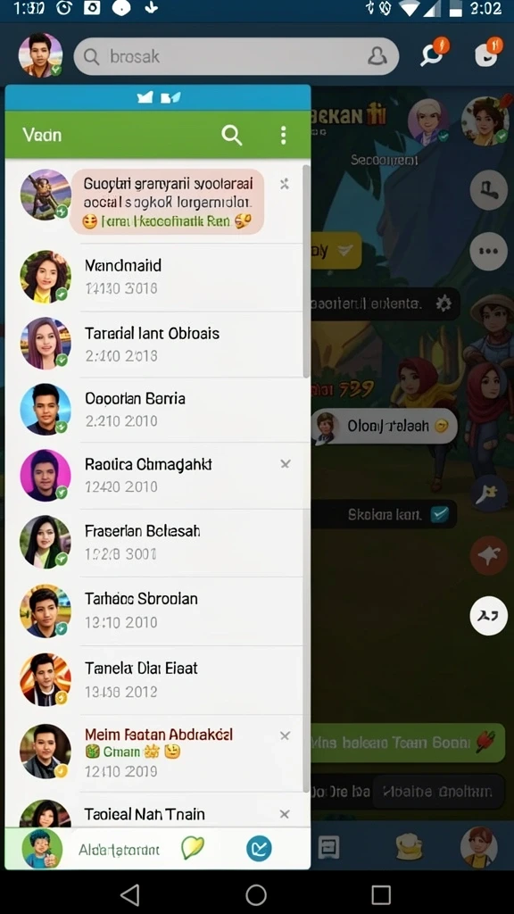 Level yang penuh tantangan dan petualangan seru.