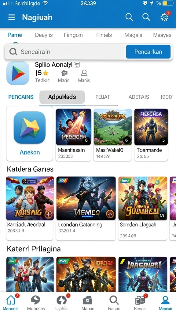Gameplay yang seru dan menantang.