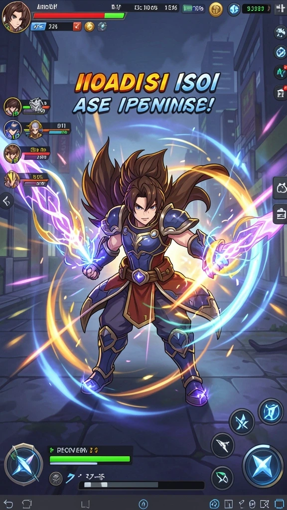Screenshot menggambarkan mode multiplayer yang seru.