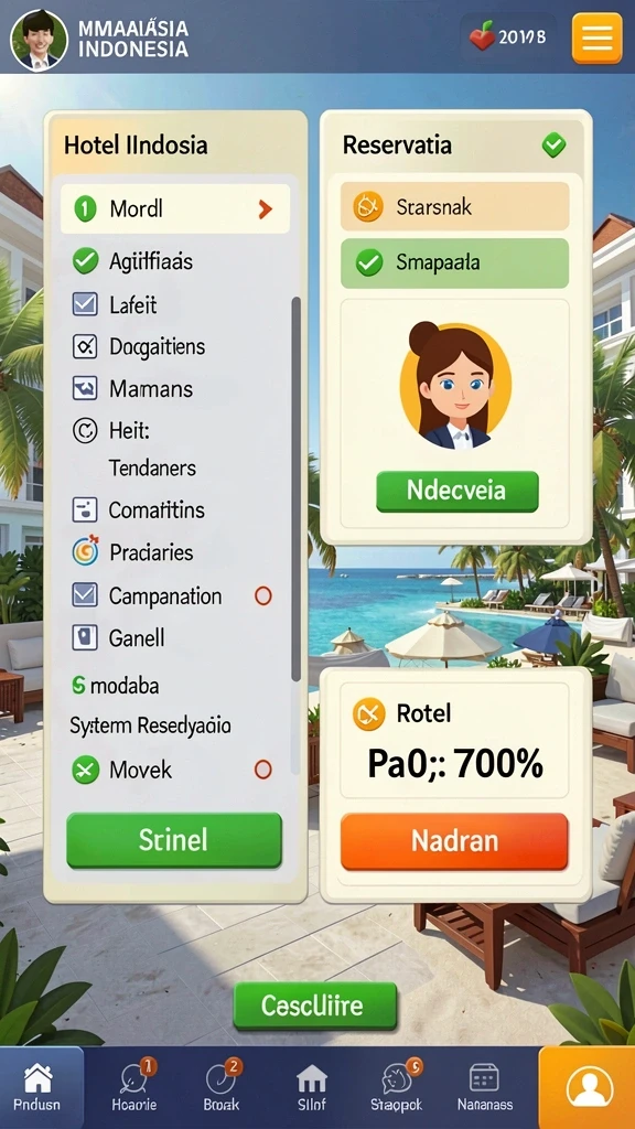 Antarmuka pengguna yang intuitif dan mudah dinavigasi.