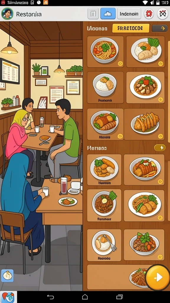 Tantangan level yang beragam dan menantang.