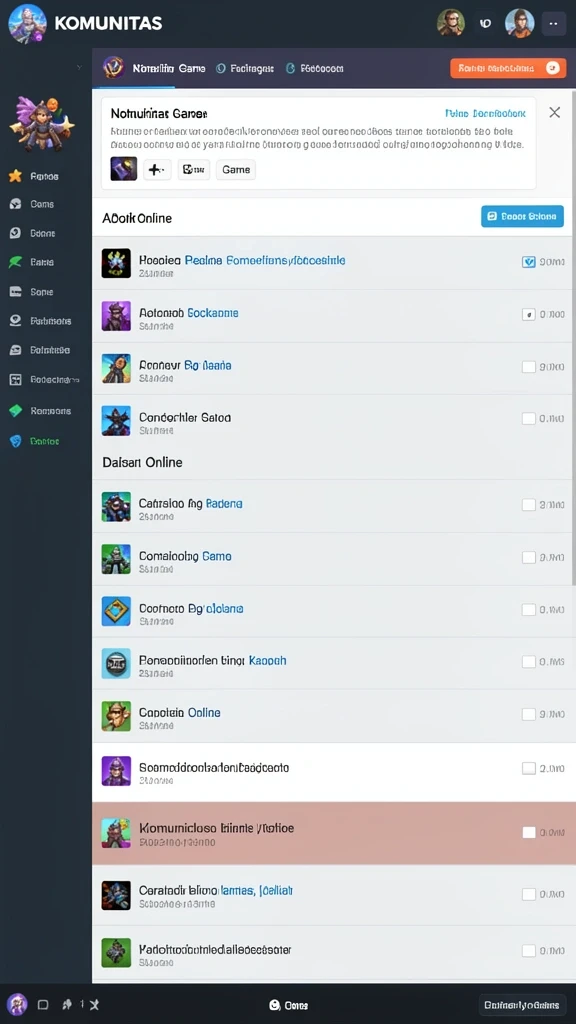Tangkapan layar memperlihatkan interaksi antara pemain dalam mode multiplayer.