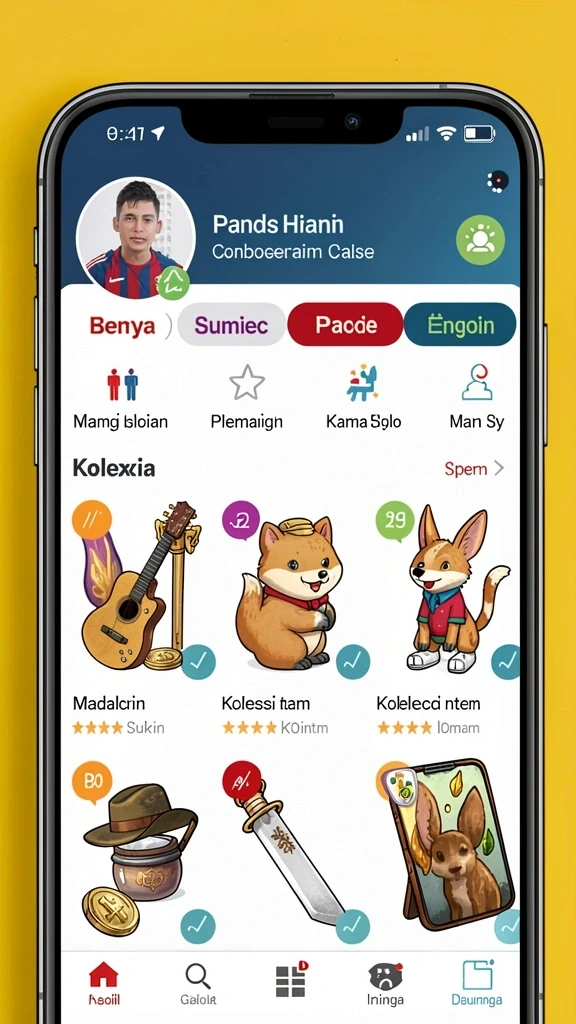 Screenshot menunjukkan aksi petualangan di pulau Viking.